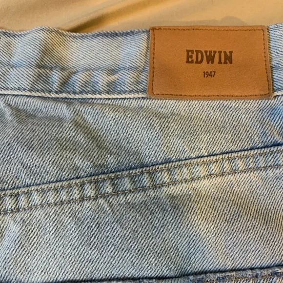 Edwin Distressed Boyfriend Jeans - Picture 13 of 14